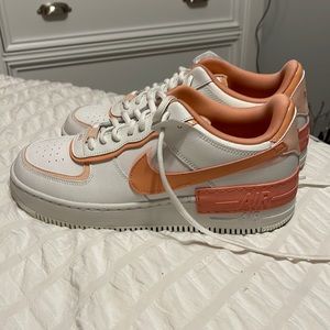Shadow coral nike air forces